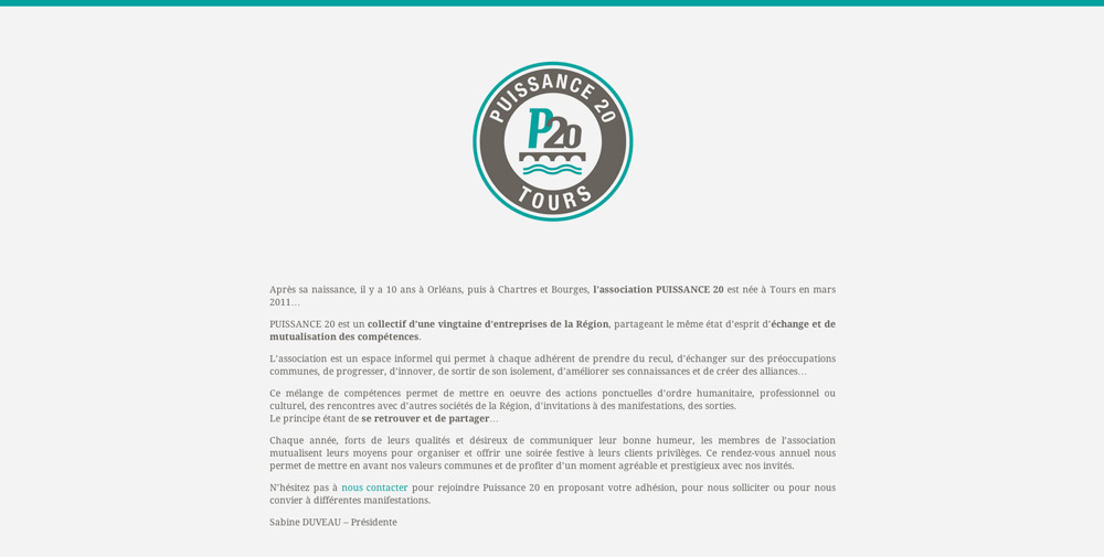 site internet puissance 20 graphival