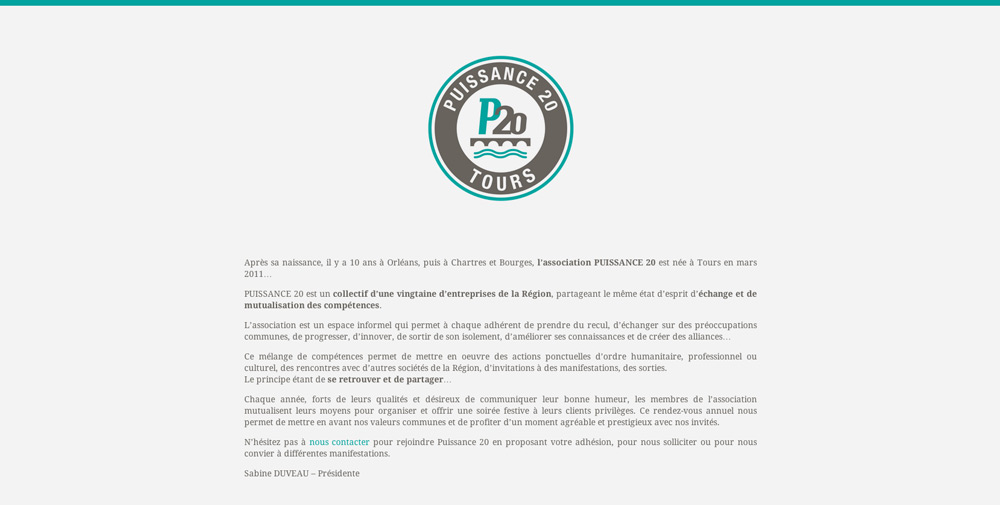 site internet puissance 20 graphival