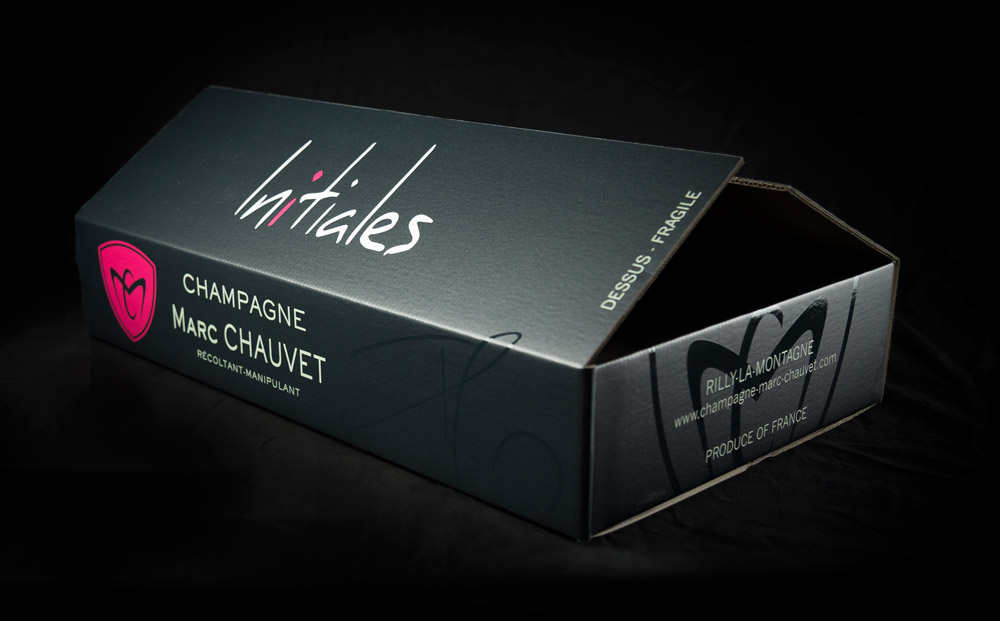 impression cartons de vin graphival champagne Marc Chauvet