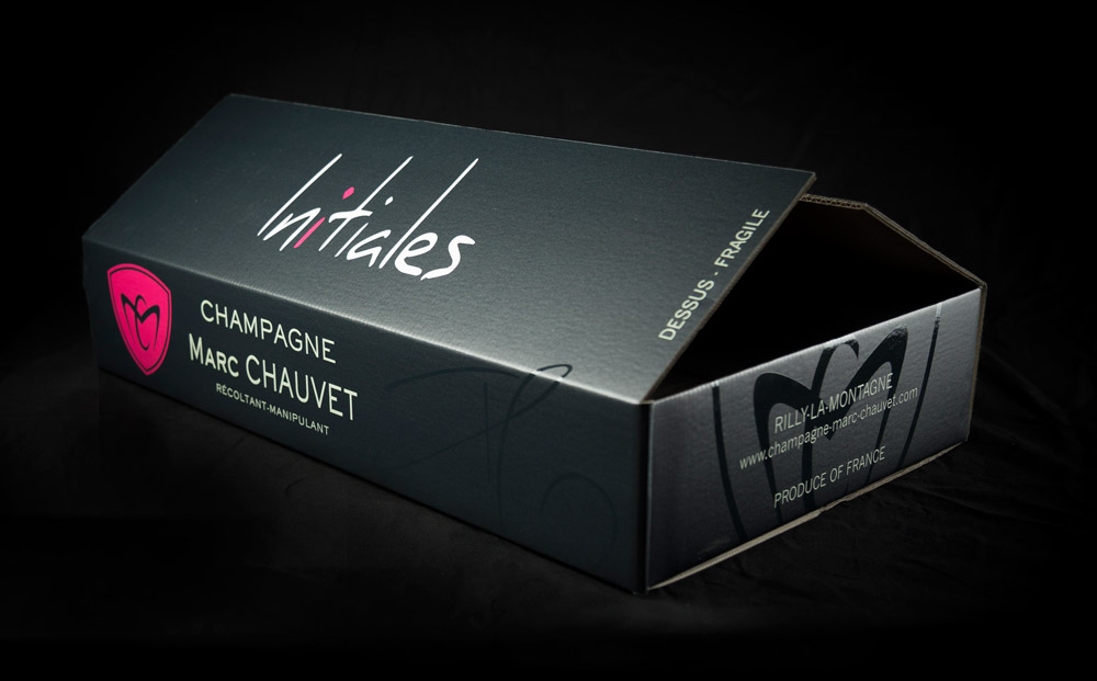 impression cartons de vin graphival champagne Marc Chauvet