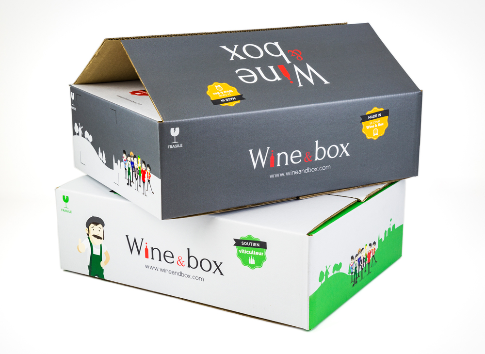 impression cartons de vin graphival wine & box